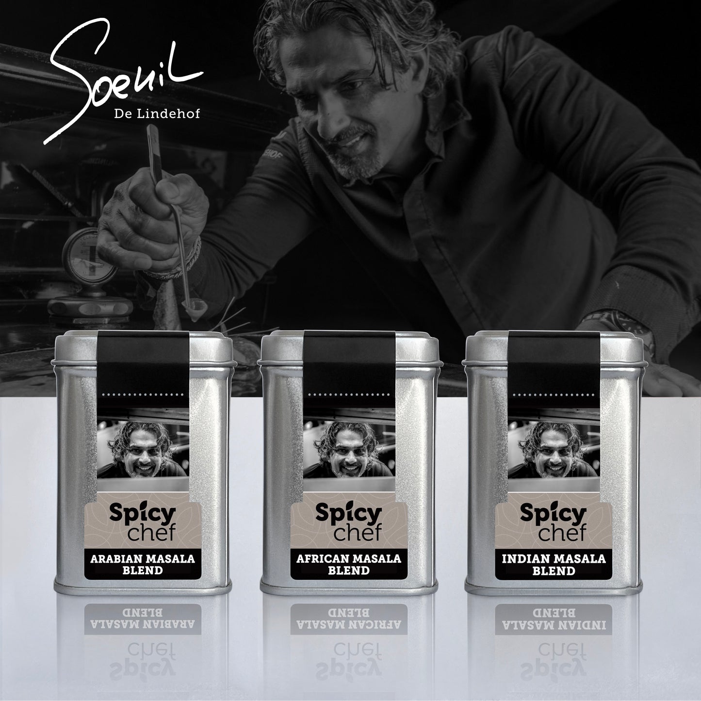 SpicyChef® Masala trio set by Soenil