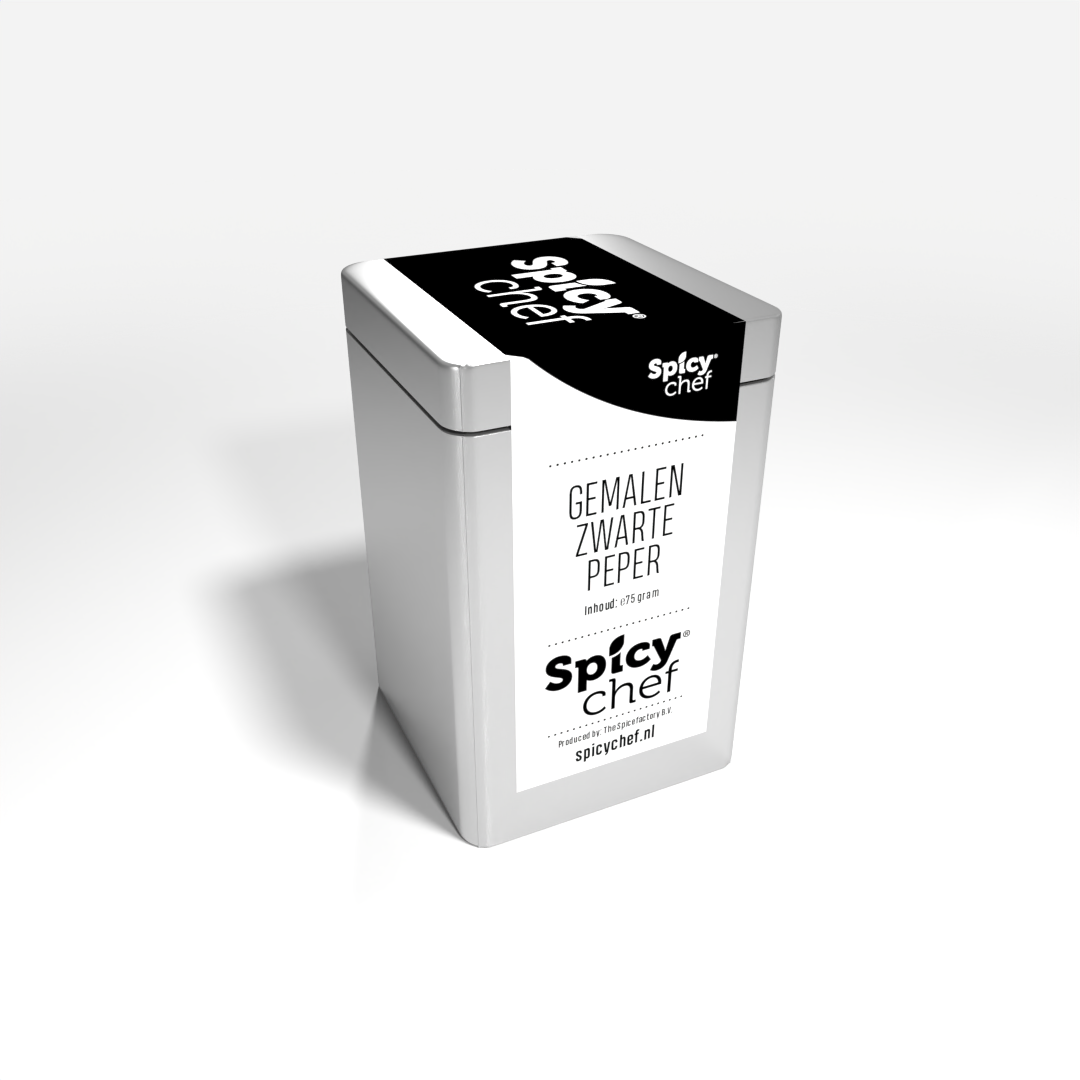 Gemalen zwarte peper