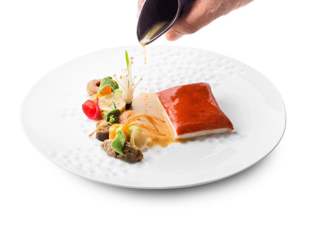 Heilbot Grand Bazaar met appel-curry saus